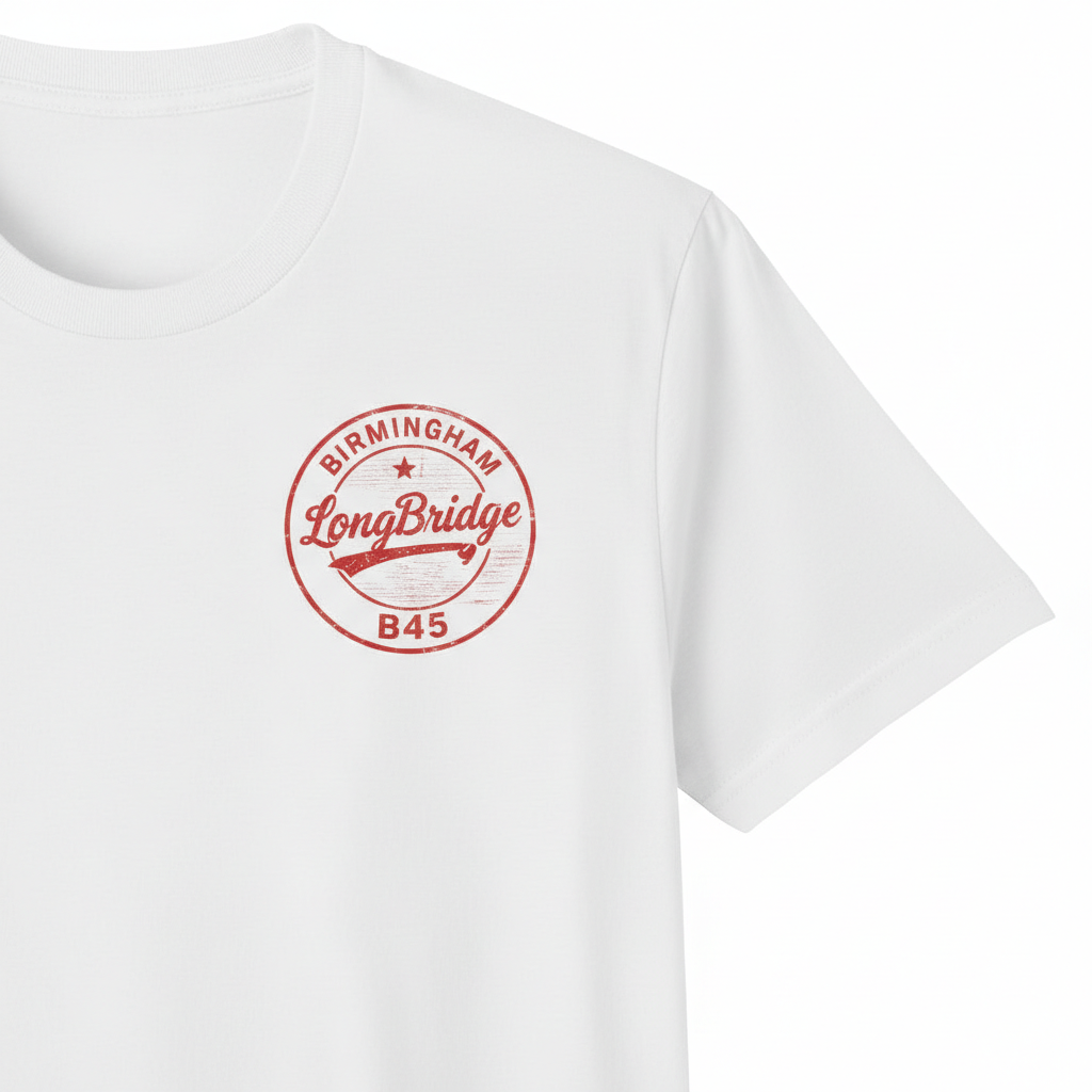 Longbridge - T-Shirt - B45 Vintage Stamp Design