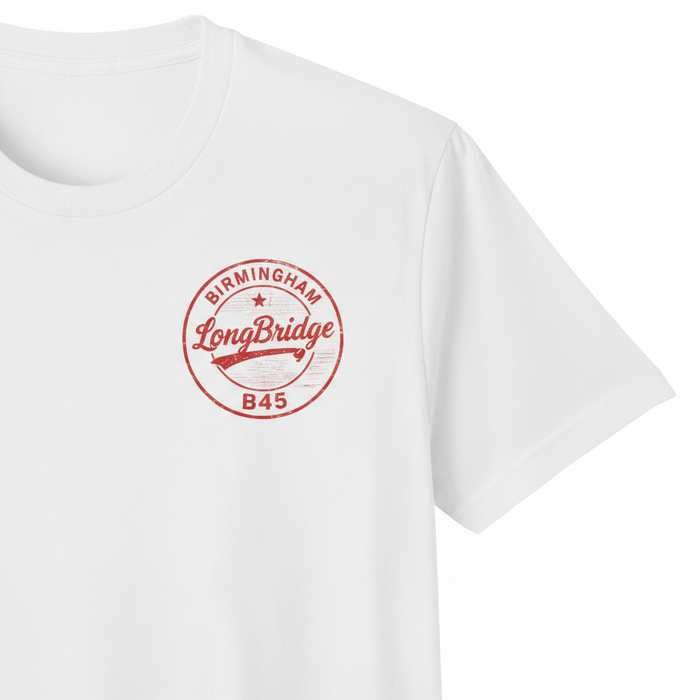 Longbridge - T-Shirt - B45 Vintage Stamp Design