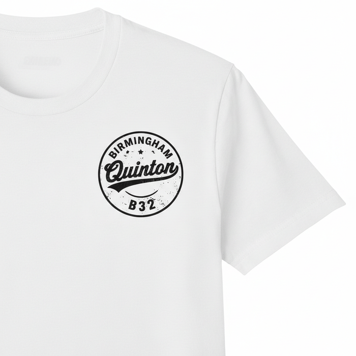 Quinton - T-Shirt - B32 Vintage Stamp Design