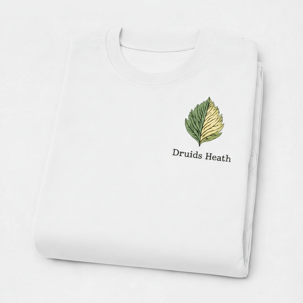 Druids Heath - T-Shirt - Bold Indie Design - Leaf