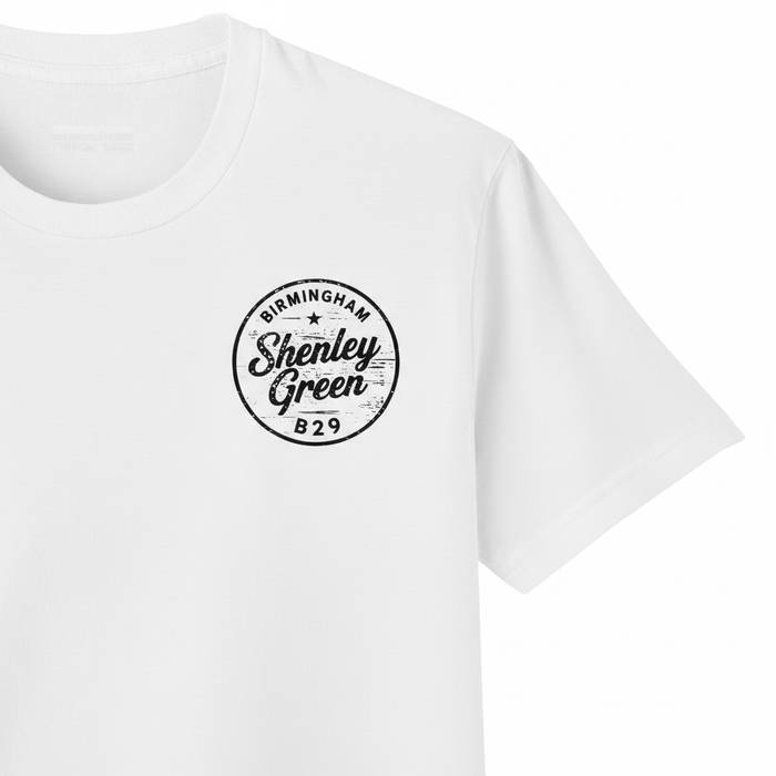 Shenley Green - T-Shirt - B29 Vintage Stamp Design