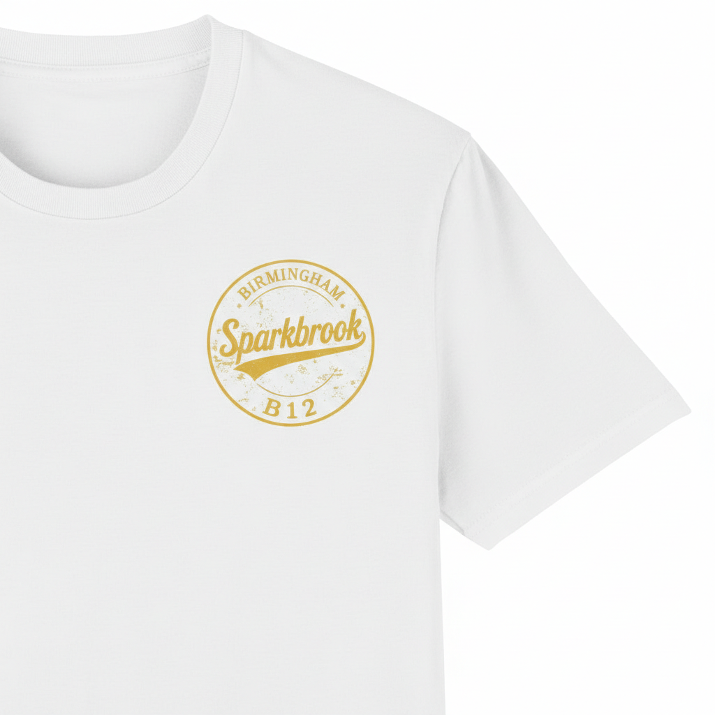 Sparkbrook - T-Shirt - B12 Vintage Stamp Design