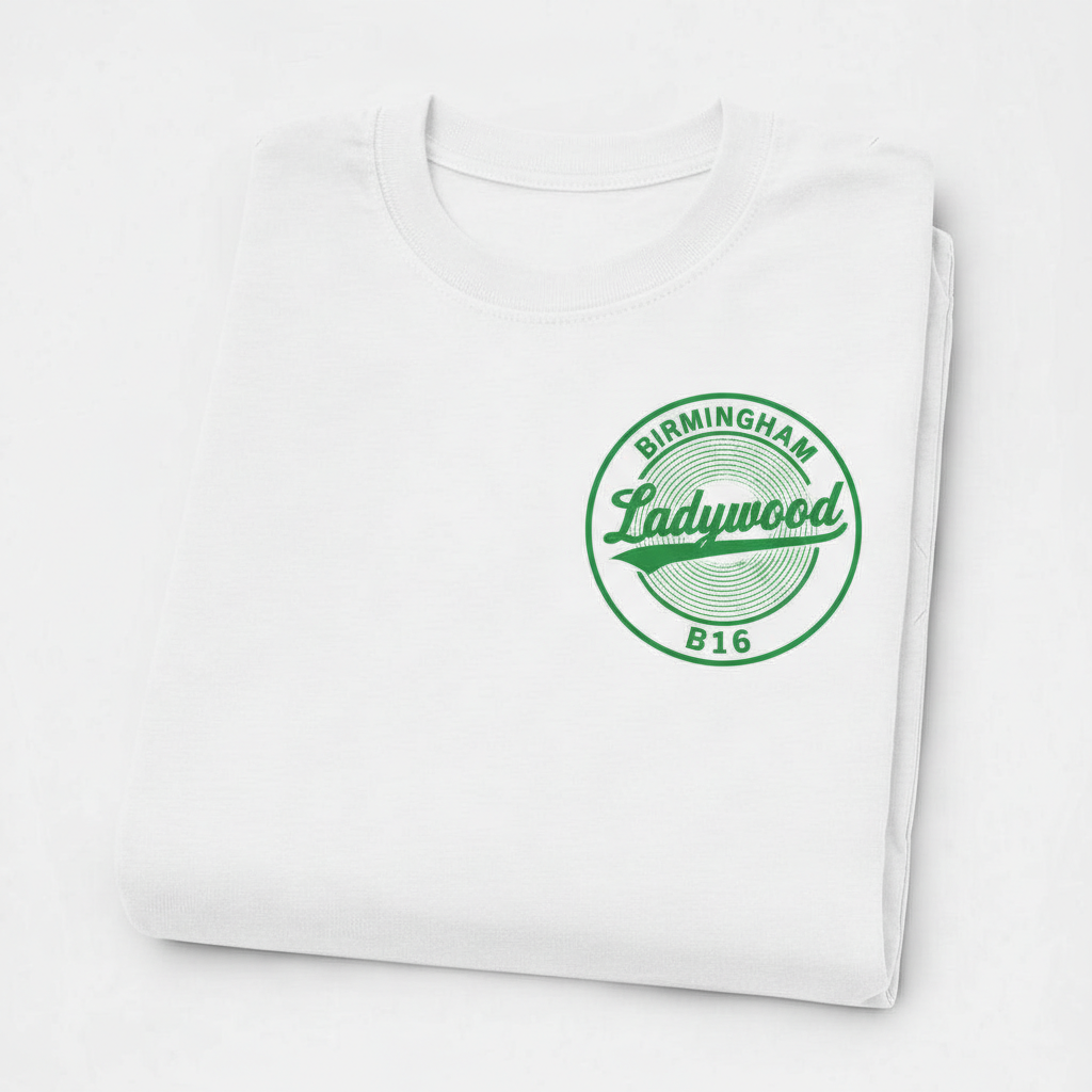 Ladywood - T-Shirt - B16 Vintage Stamp Design