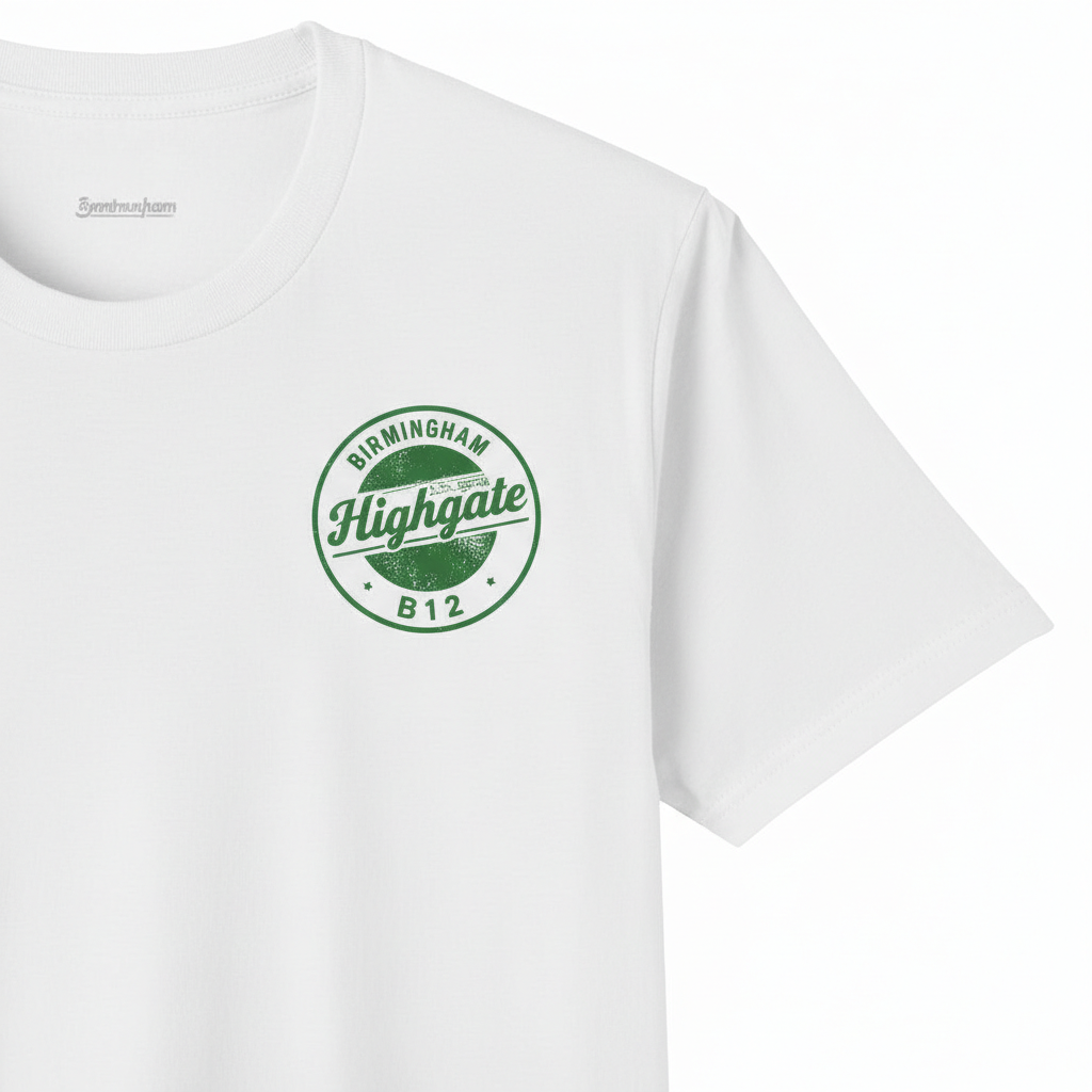 Highgate - T-Shirt - B12 Vintage Stamp Design