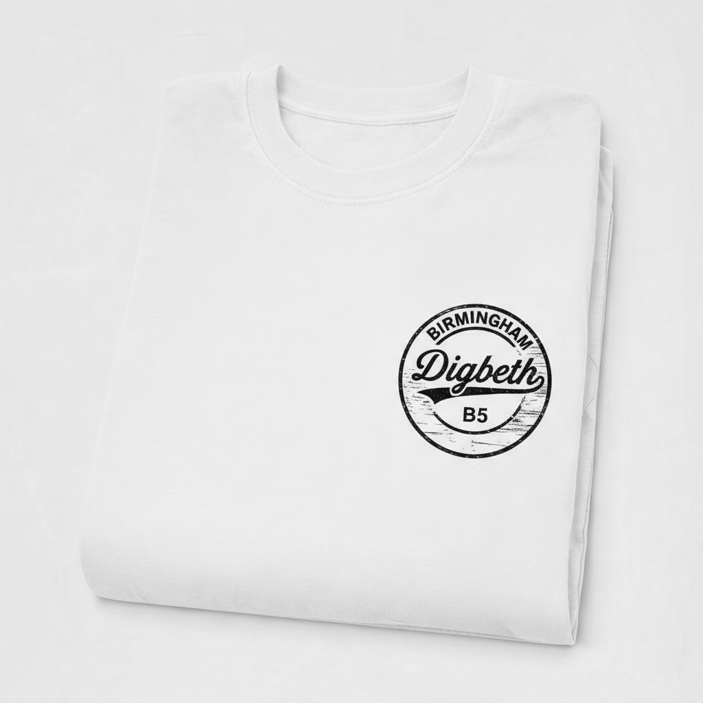 Digbeth - T-Shirt - B5 Vintage Stamp Design