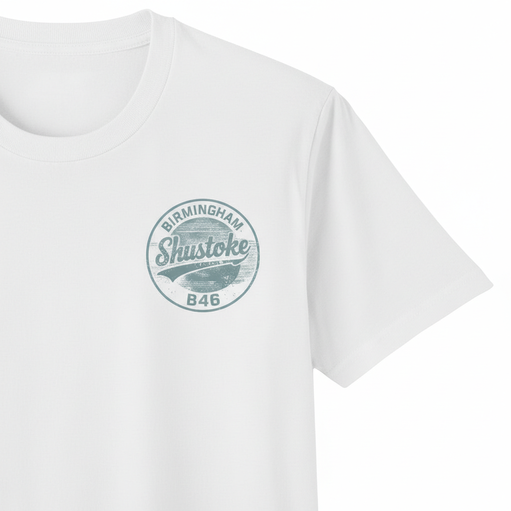 Shustoke - T-Shirt - B46 Vintage Stamp Design