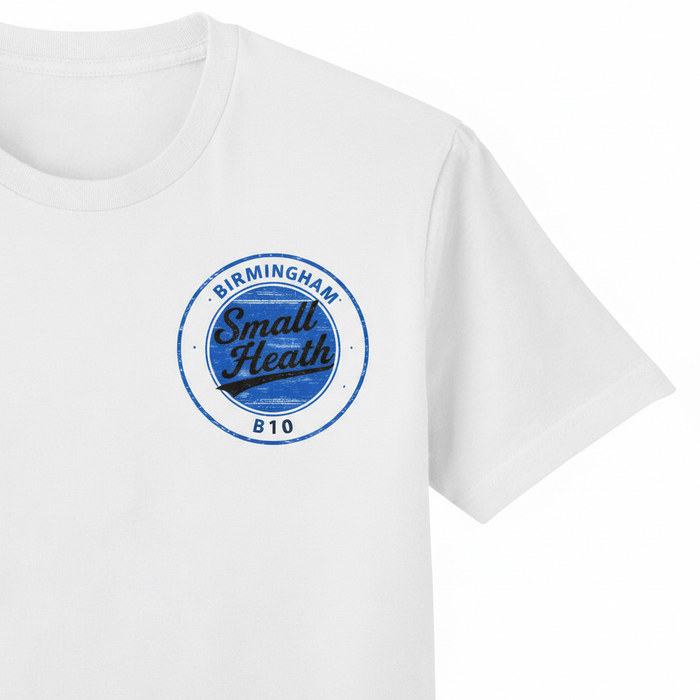 Small Heath - T-Shirt - B10 Vintage Stamp Design