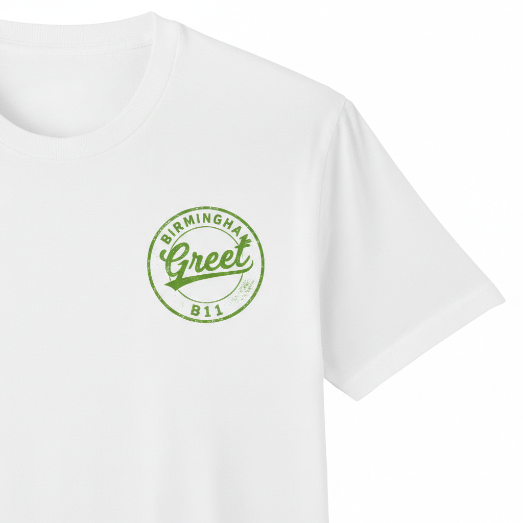 Greet - T-Shirt - B11 Vintage Stamp Design