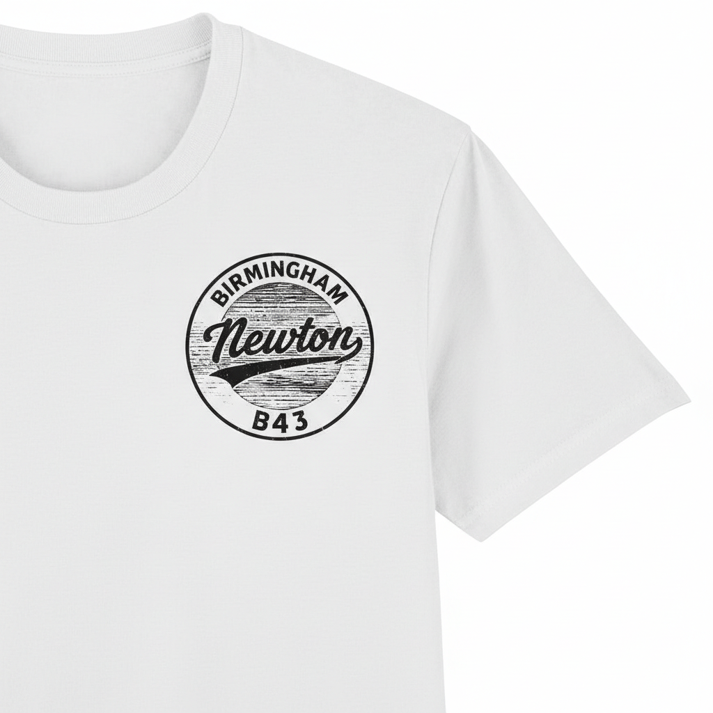Newton - T-Shirt - B43 Vintage Stamp Design