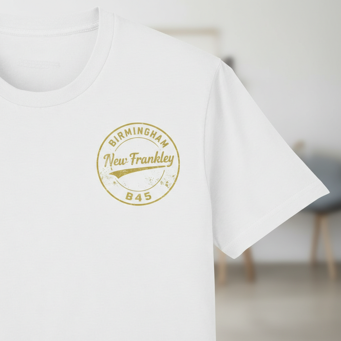 New Frankley - T-Shirt - B45 Vintage Stamp Design