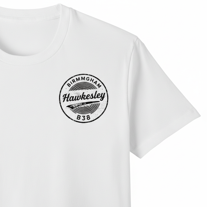 Hawkesley - T-Shirt - B38 Vintage Stamp Design