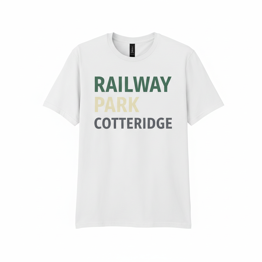Cotteridge - T-Shirt - Minimal Type Stack Design
