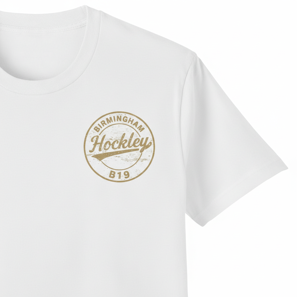 Hockley - T-Shirt - B19 Vintage Stamp Design