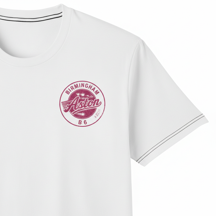 Aston - T-Shirt - B6 Vintage Stamp Design