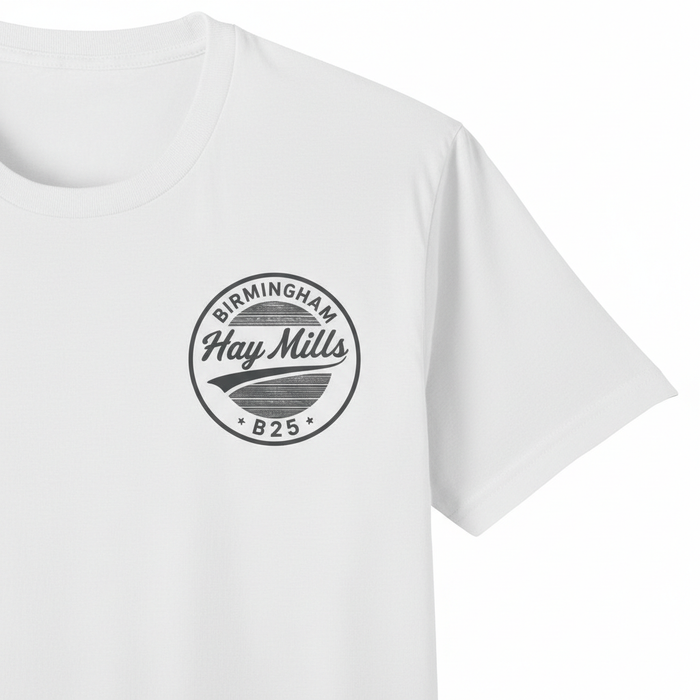 Hay Mills - T-Shirt - B25 Vintage Stamp Design