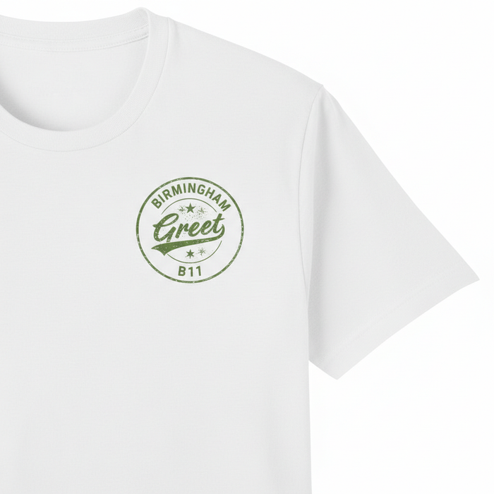 Greet - T-Shirt - B11 Vintage Stamp Design