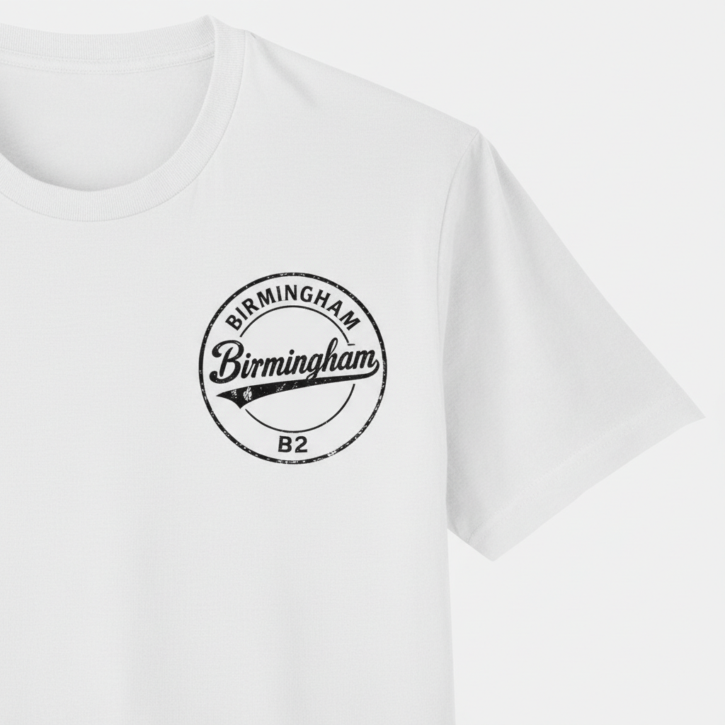 Birmingham - T-Shirt - B2 Vintage Stamp Design