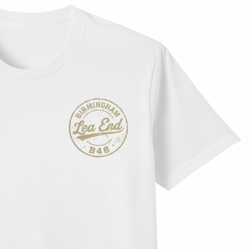 Lea End - T-Shirt - B48 Vintage Stamp Design