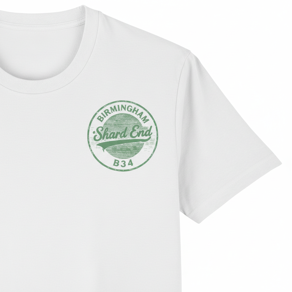 Shard End - T-Shirt - B34 Vintage Stamp Design