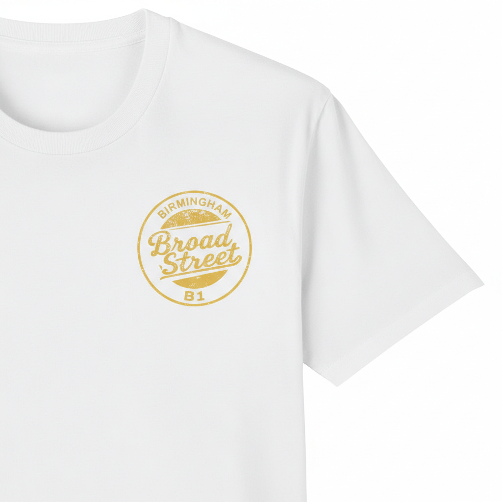 Broad Street - T-Shirt - B1 Vintage Stamp Design