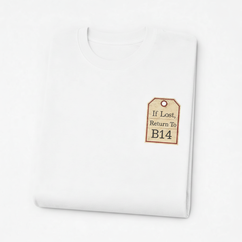 Druids Heath - T-Shirt - If lost, return to B14 Design