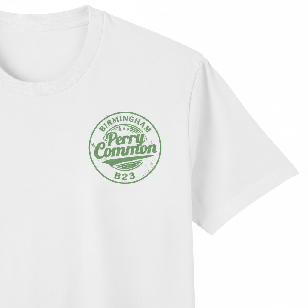 Perry Common - T-Shirt - B23 Vintage Stamp Design
