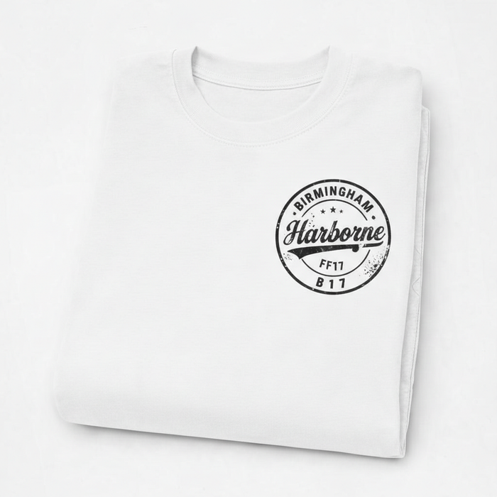Harborne - T-Shirt - B17 Vintage Stamp Design