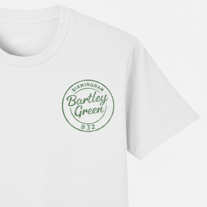 Bartley Green - T-Shirt - B32 Vintage Stamp Design