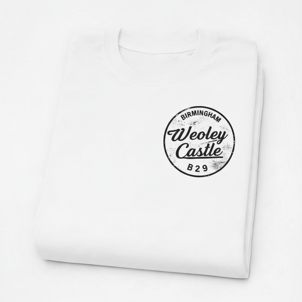 Weoley Castle - T-Shirt - B29 Vintage Stamp Design