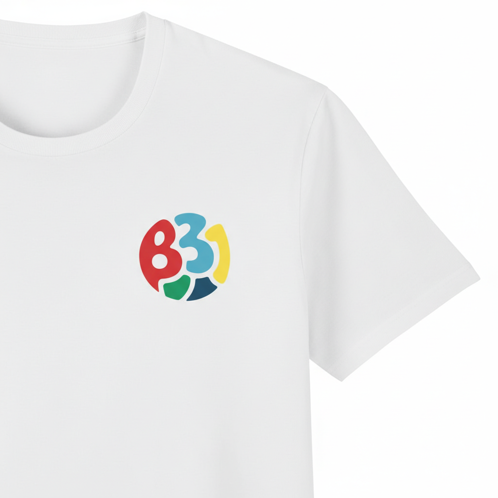 B31 - T-Shirt - Colour Burst Design