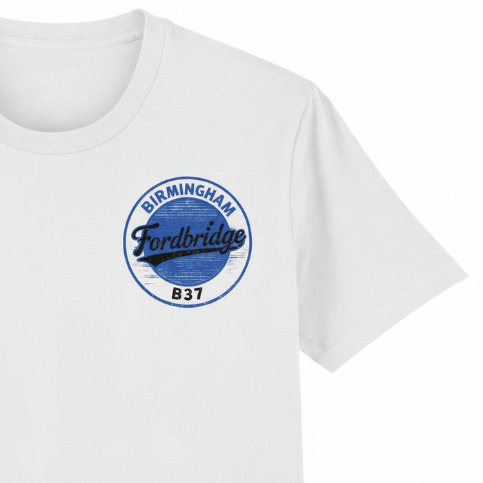 Fordbridge - T-Shirt - B37 Vintage Stamp Design