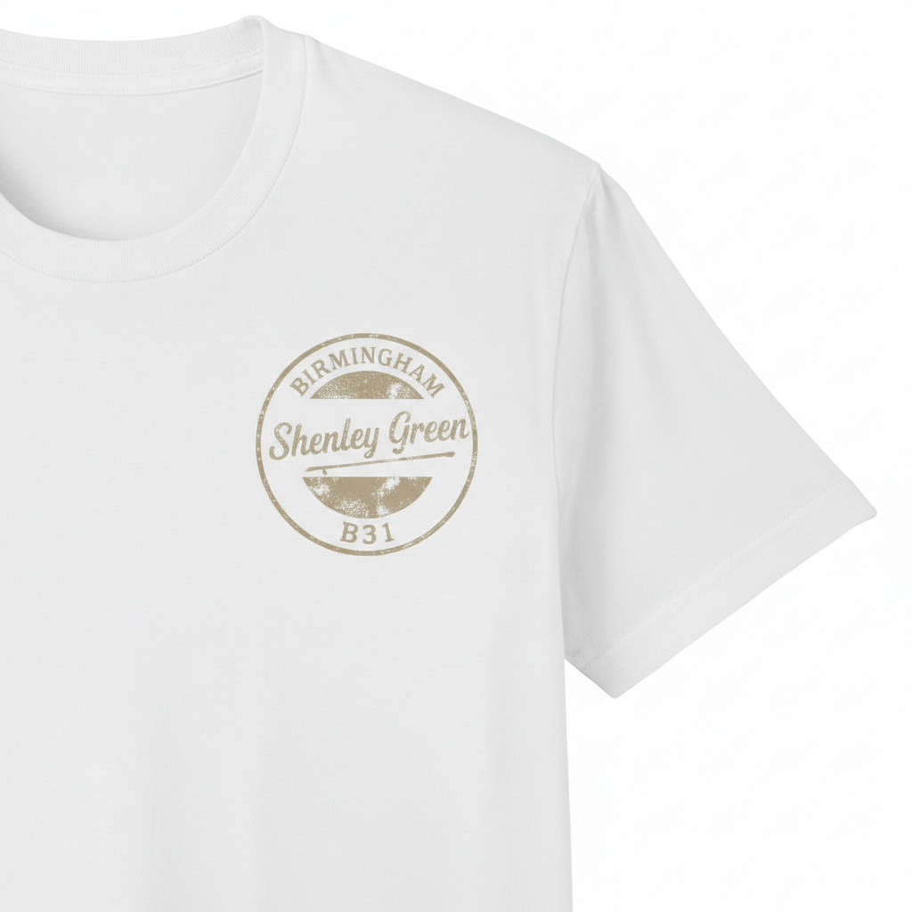 Shenley Green - T-Shirt - B31 Vintage Stamp Design
