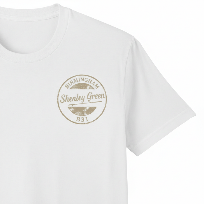Shenley Green - T-Shirt - B31 Vintage Stamp Design