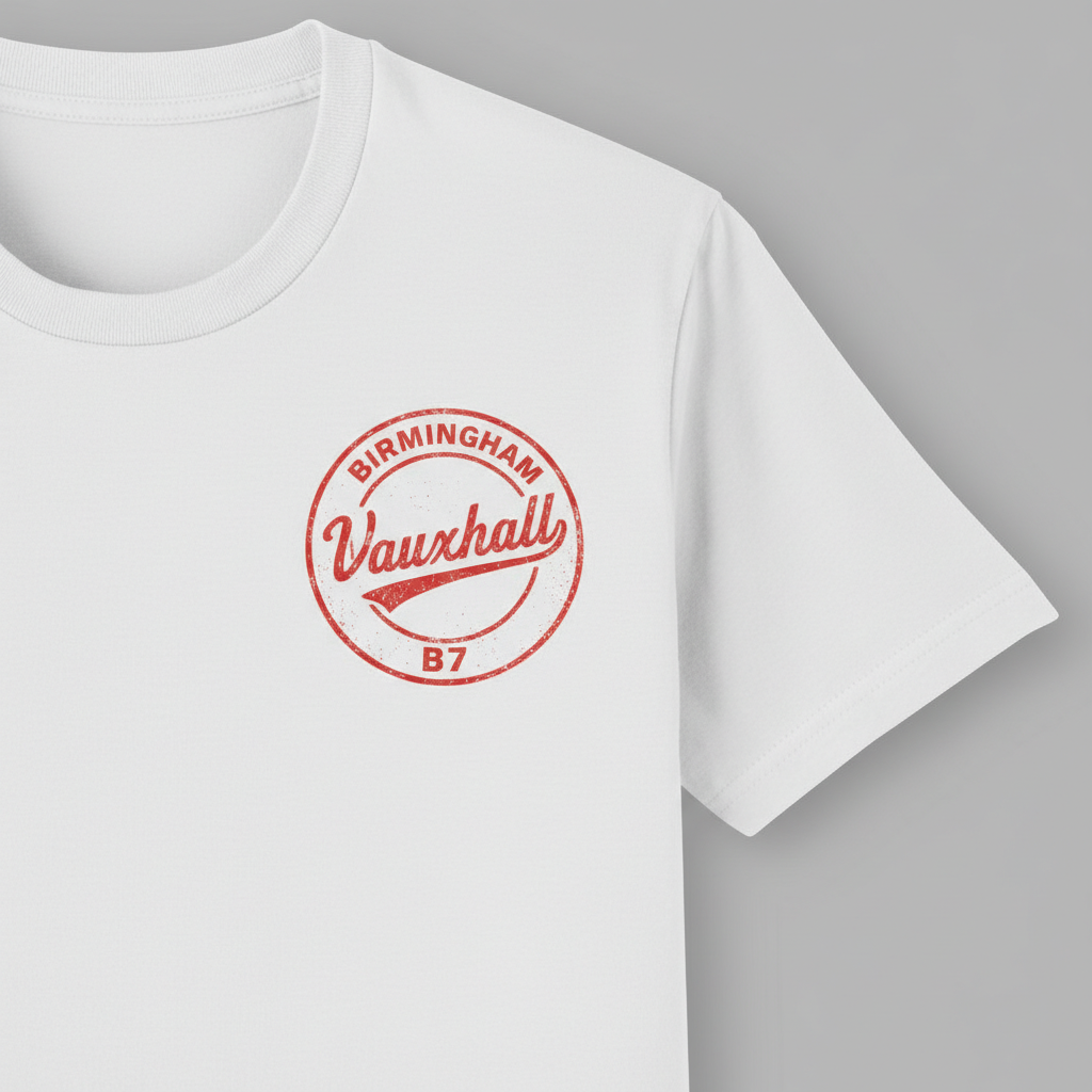 Vauxhall - T-Shirt - B7 Vintage Stamp Design