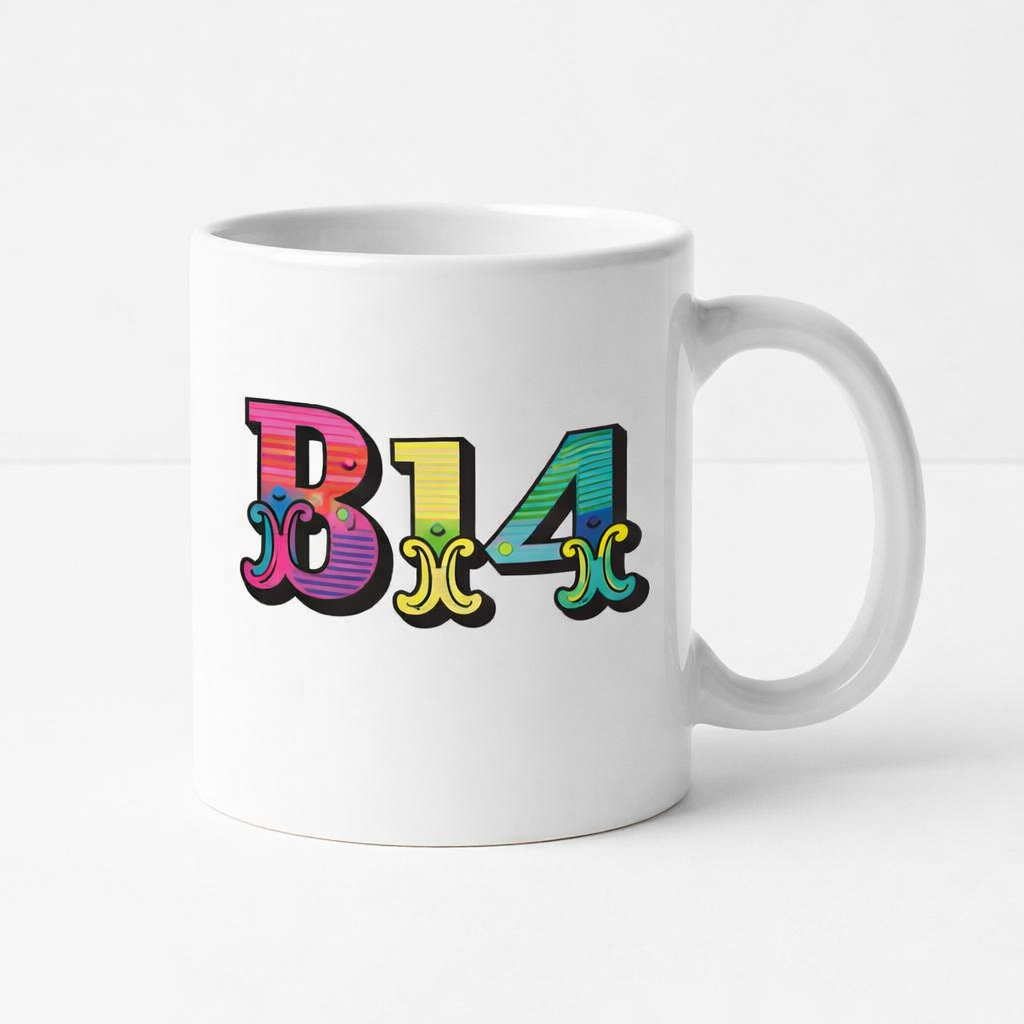 Kings Heath - Mug - Colour Burst Postcode Design