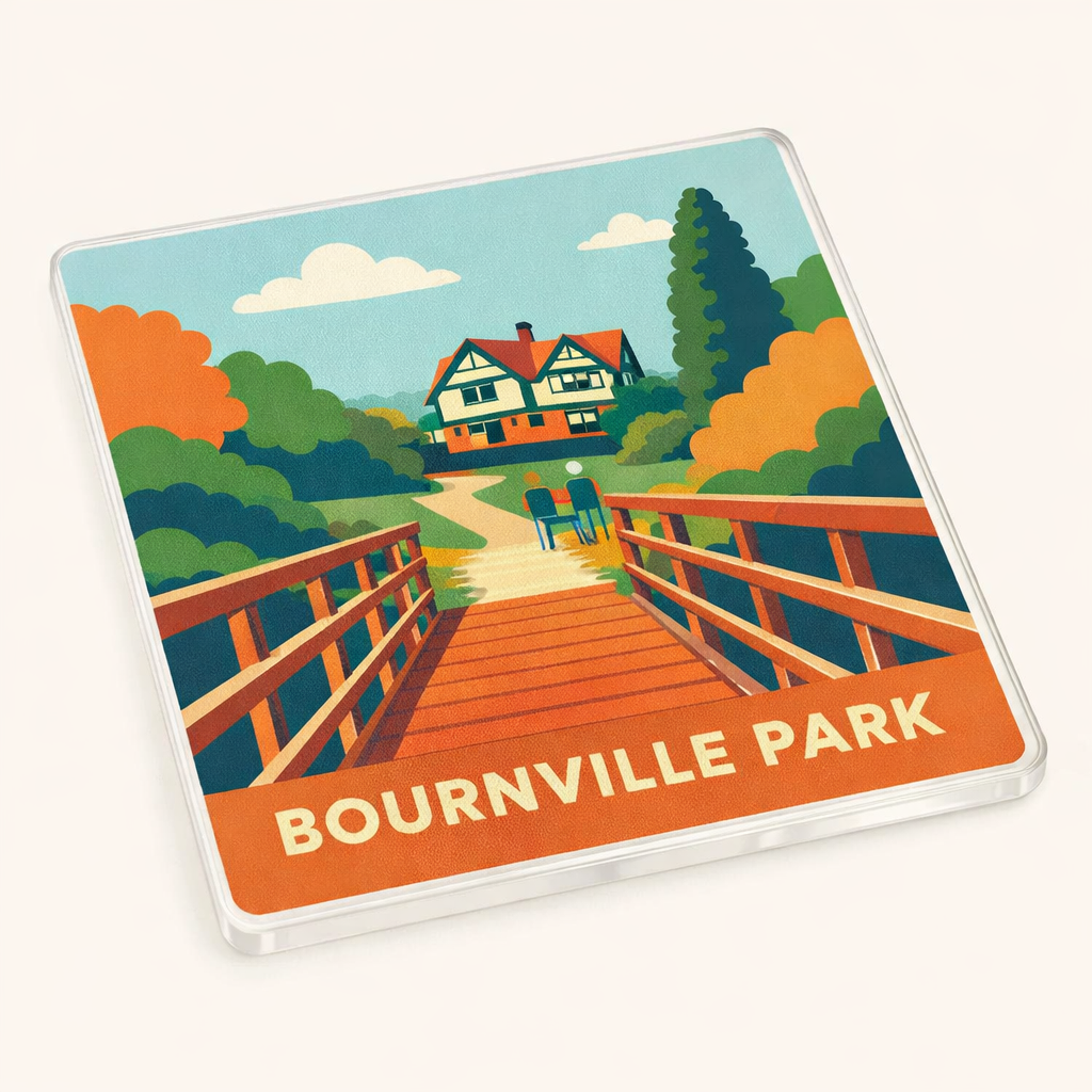 Bournville - Coaster - Mid-Century Retro - Bournville Park