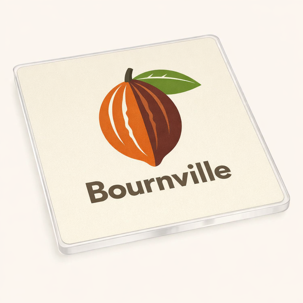 Bournville - Coaster - Mid-Century Retro - Cocoa Bean