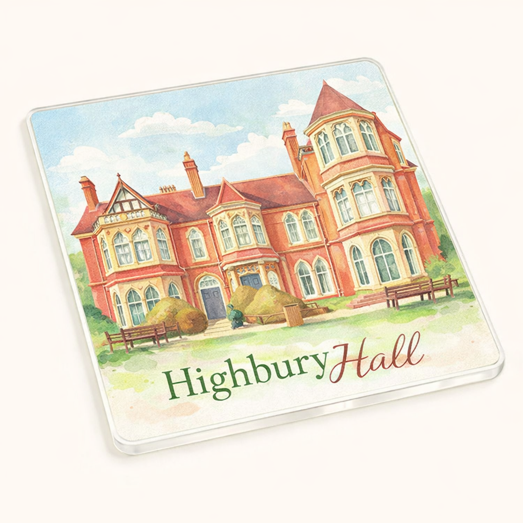 Kings Heath - Coaster - Soft Watercolours - Higbury Hall