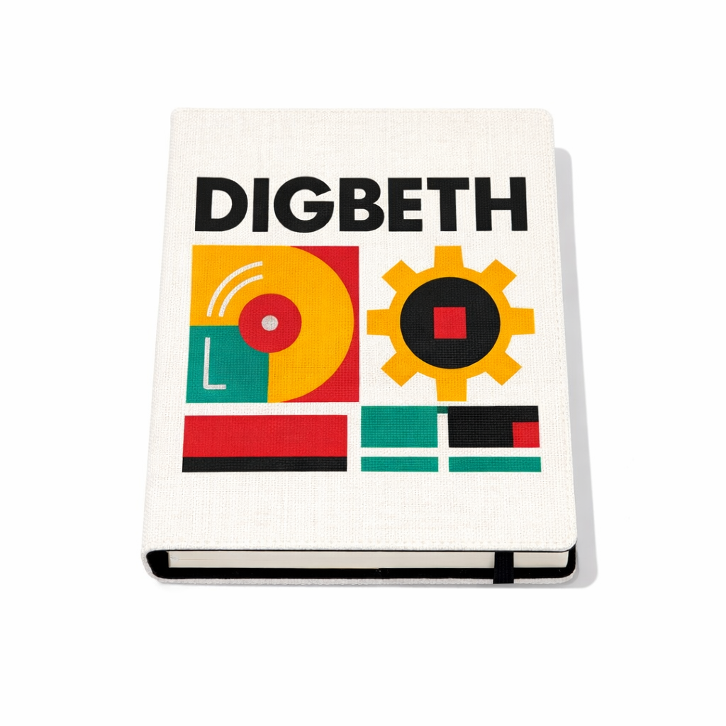 Digbeth - Notepad - Geometric Iconography Design