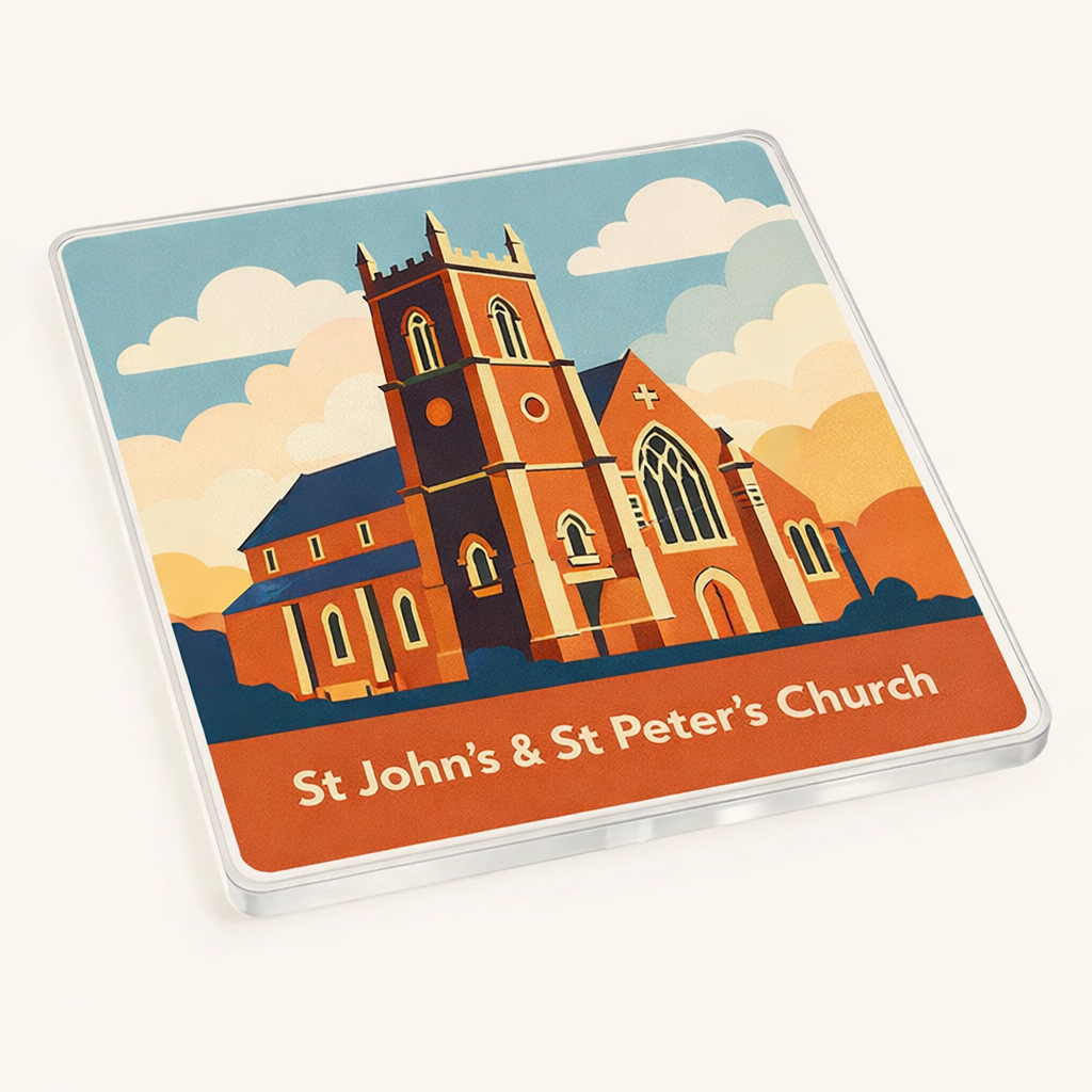 Ladywood - Coaster - Mid-Century Retro - St John's & St Peter's Church