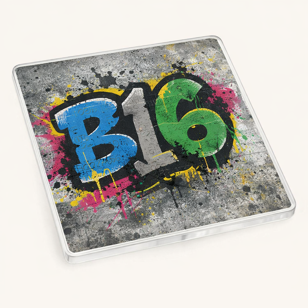Ladywood - Coaster - Urban Street Art - Postcode