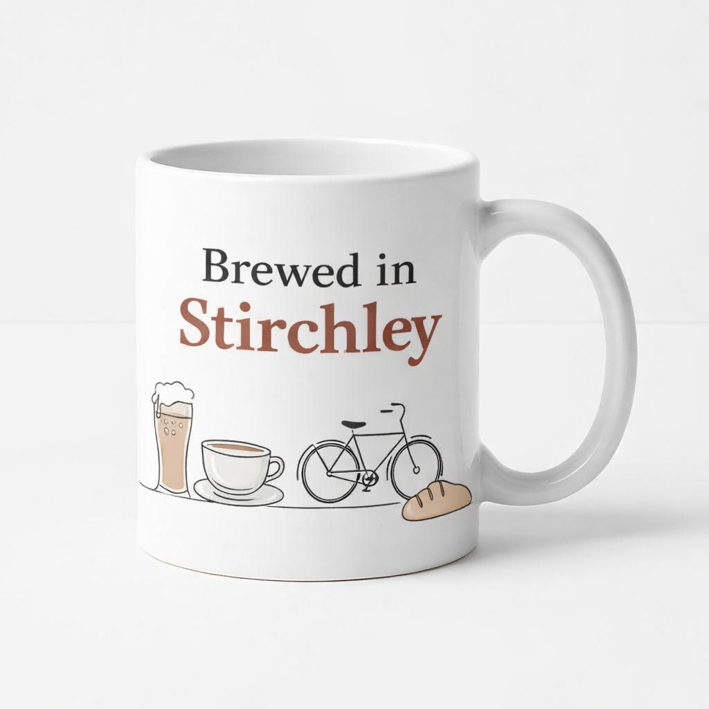 Stirchley - Mug - Minimalist Illustration Design