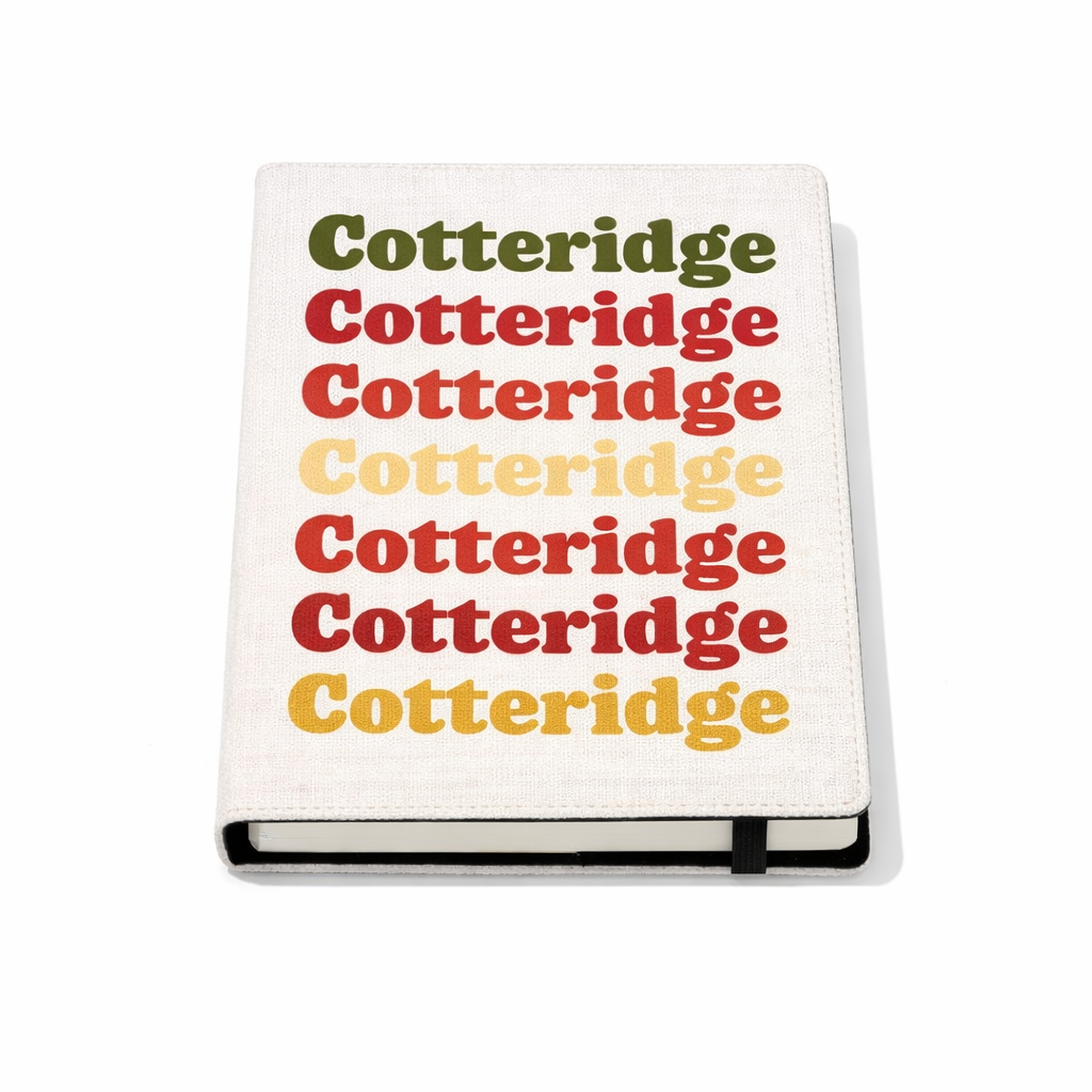 Cotteridge - Notepad - Retro Typography Design