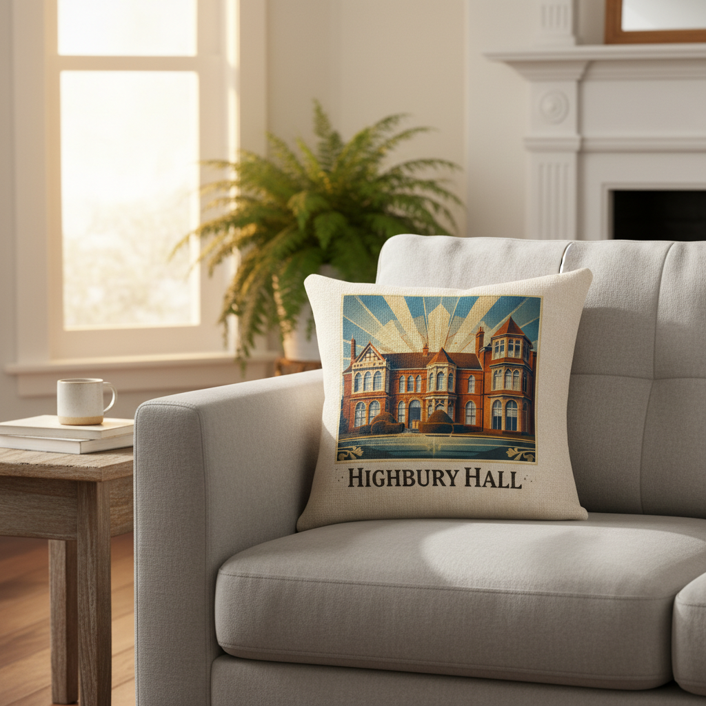Kings Heath - Cushion - Vintage Vibes Design - Highbury Hall