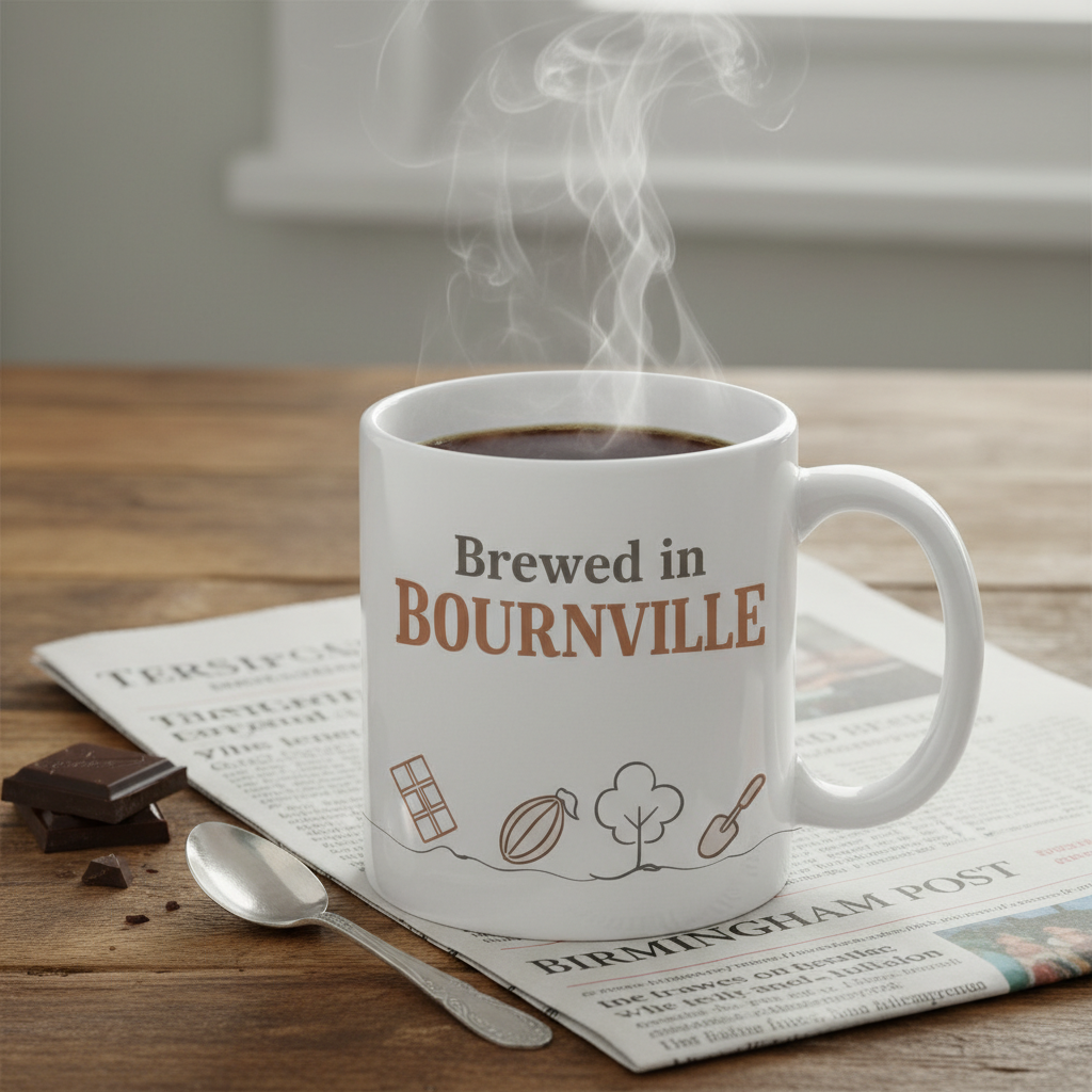 Bournville - Mug - Minimalist Illustration Design