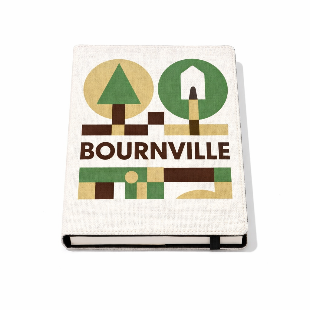 Bournville - Notepad - Geometric Iconography Design