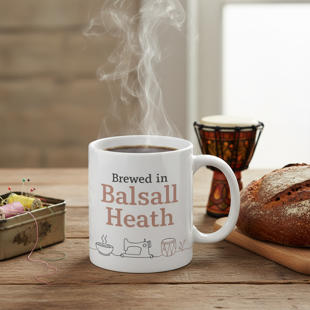 Balsall Heath - Mug - Minimalist Illustration Design