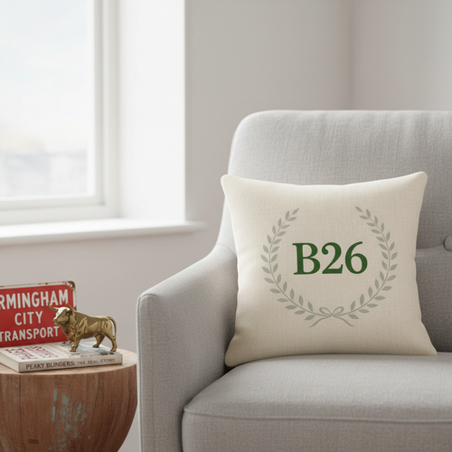 B26 - Cushion - Sheldon|Yardley|Birmingham Airport|Gilbertstone|Lyndon Green|Elmdon