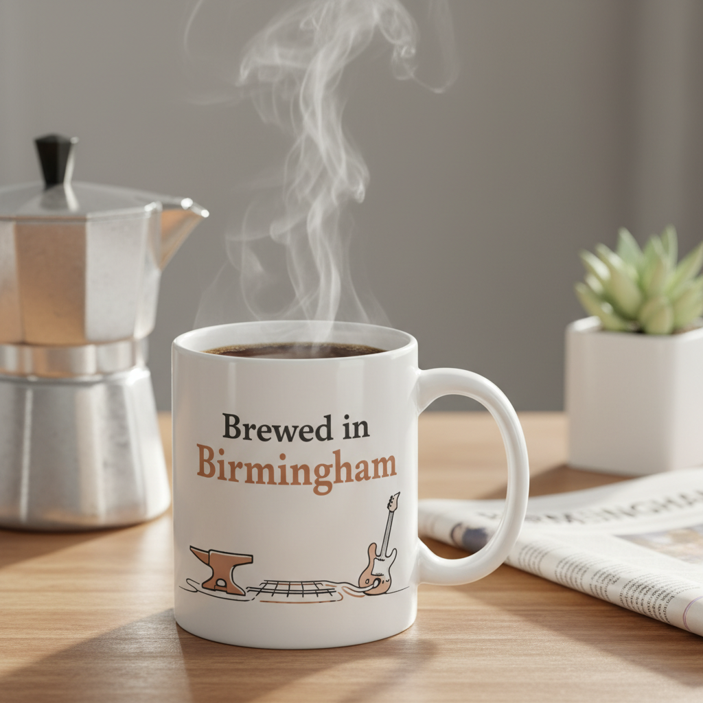 Birmingham - Mug - Minimalist Illustration Design