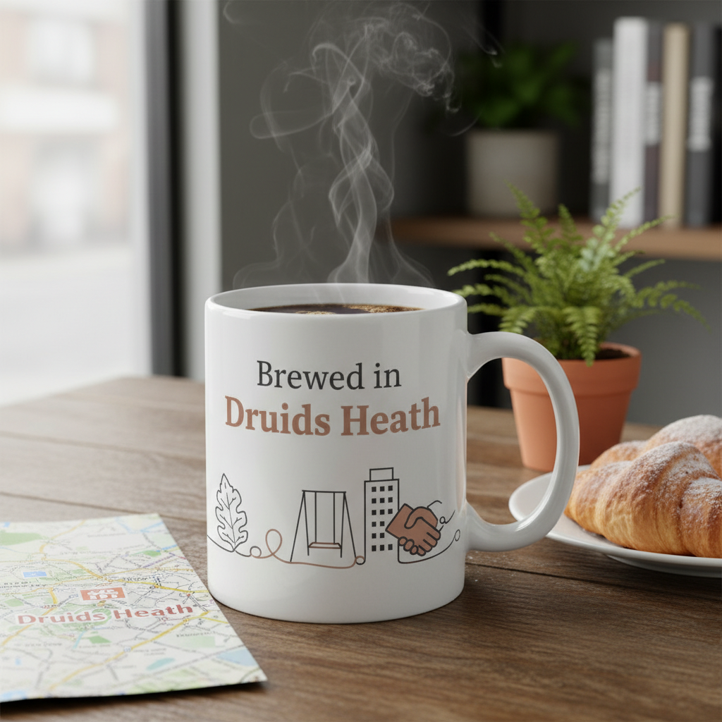 Druids Heath - Mug - Minimalist Illustration Design